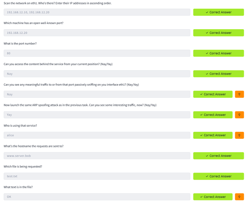 Task 7 answers part 1